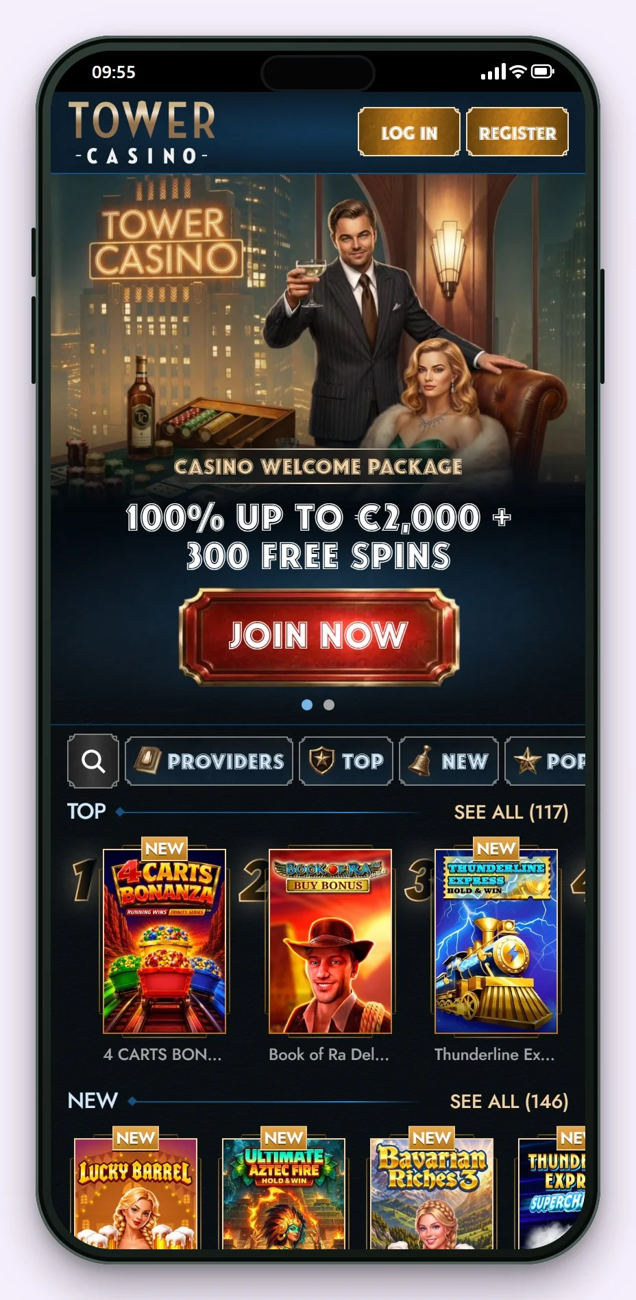 online casino revolut: forsiden på casinoet Tower Casino
