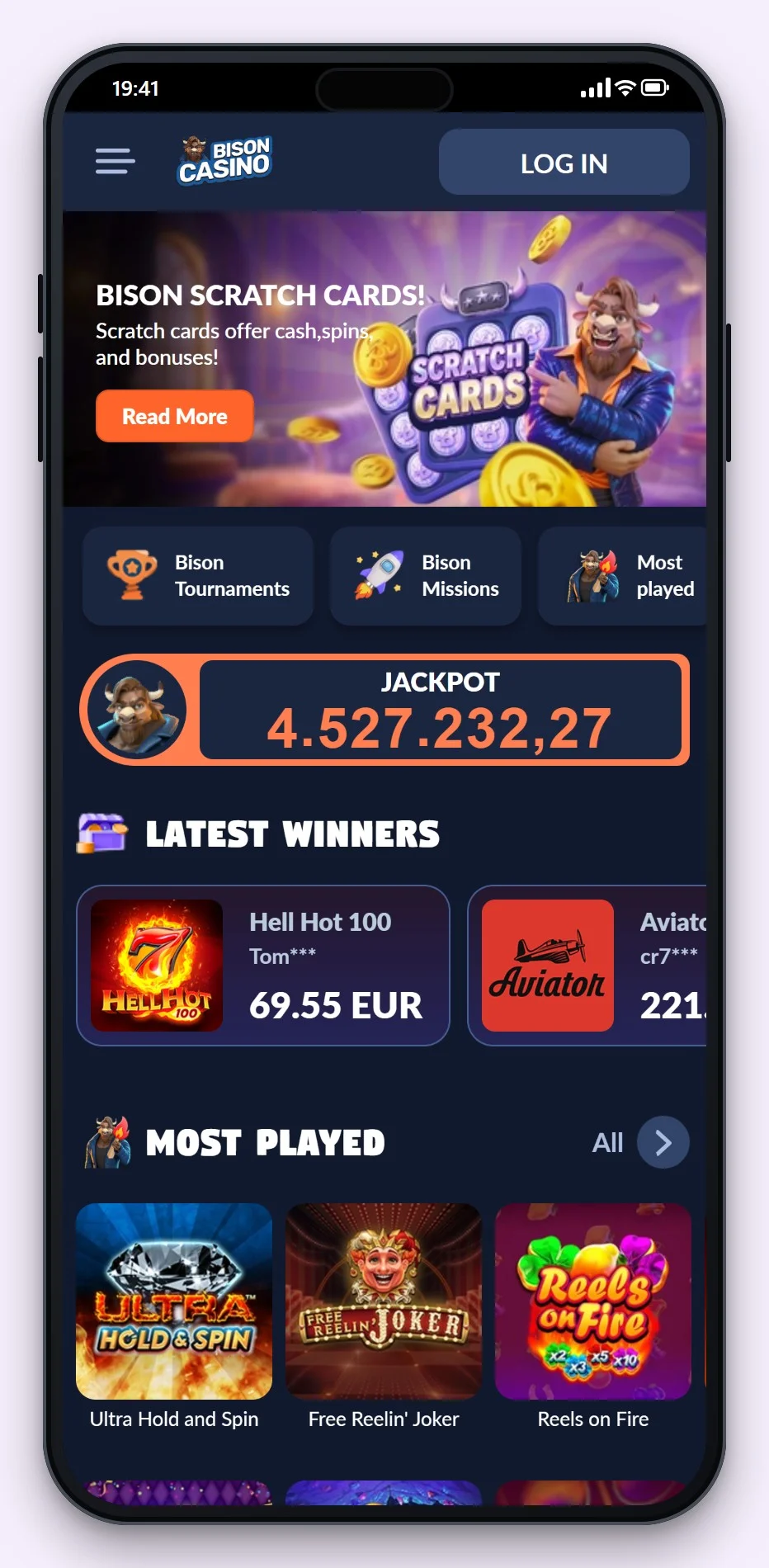 revolut casino Hrvatska: početna stranica casina Bison Casino