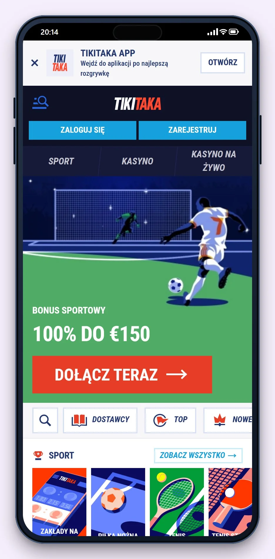 kasyno revolut: strona główna kasyna TikiTaka